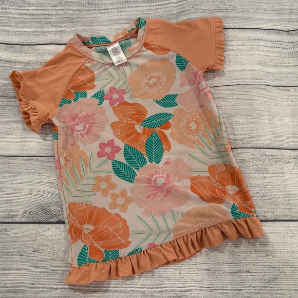 Gymboree Pastel Floral girls  Top/size 7 - Picture 2 of 6